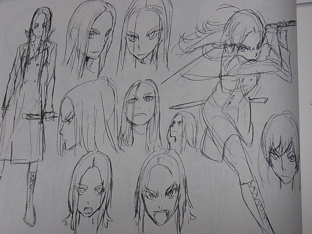 THE ART OF KLK Vol.1 Kill la Kill Design art Book 148page RARE TRIGGER DOUJINSHI 
