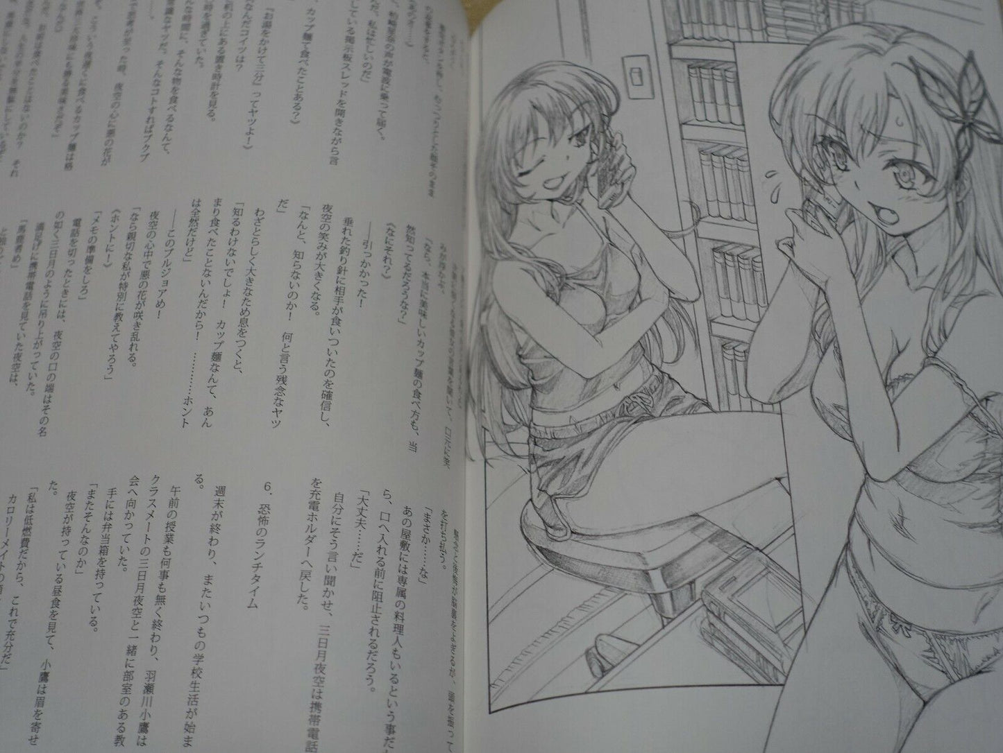 Haganai & Kancolle Animation Staff Unofficial Illustration Art Doujinshi 