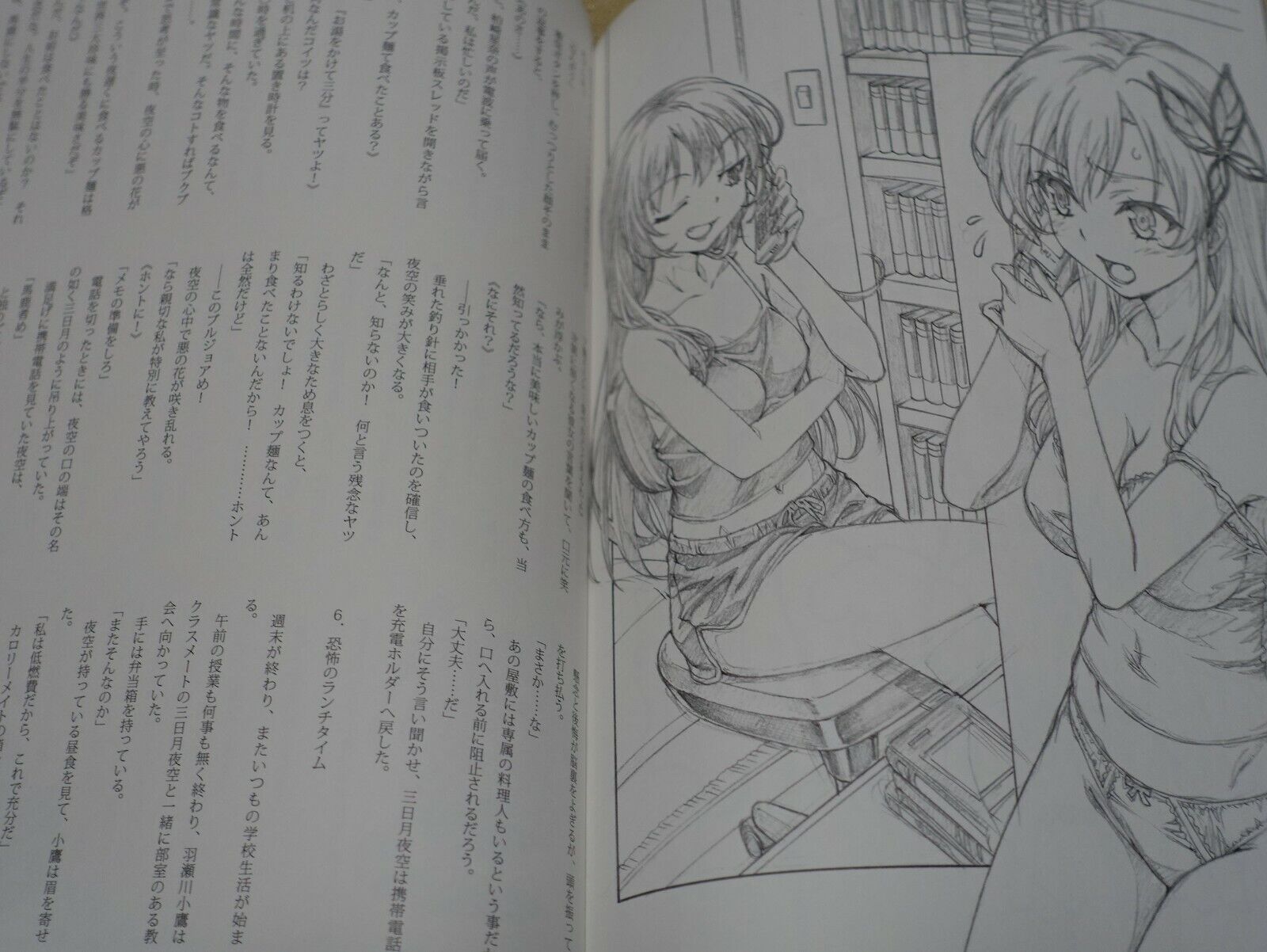 Haganai & Kancolle Animation Staff Unofficial Illustration Art Doujinshi 