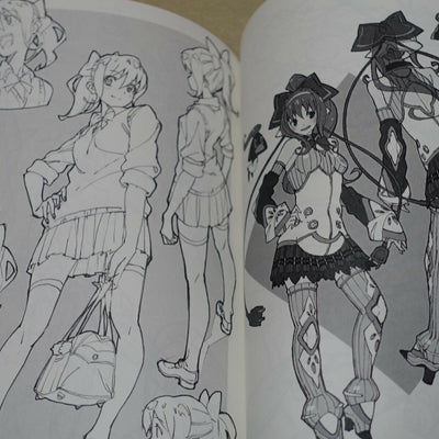 Syuuichi Izeki Animation Illustrator Portfolio Art Book Working Girls 3 