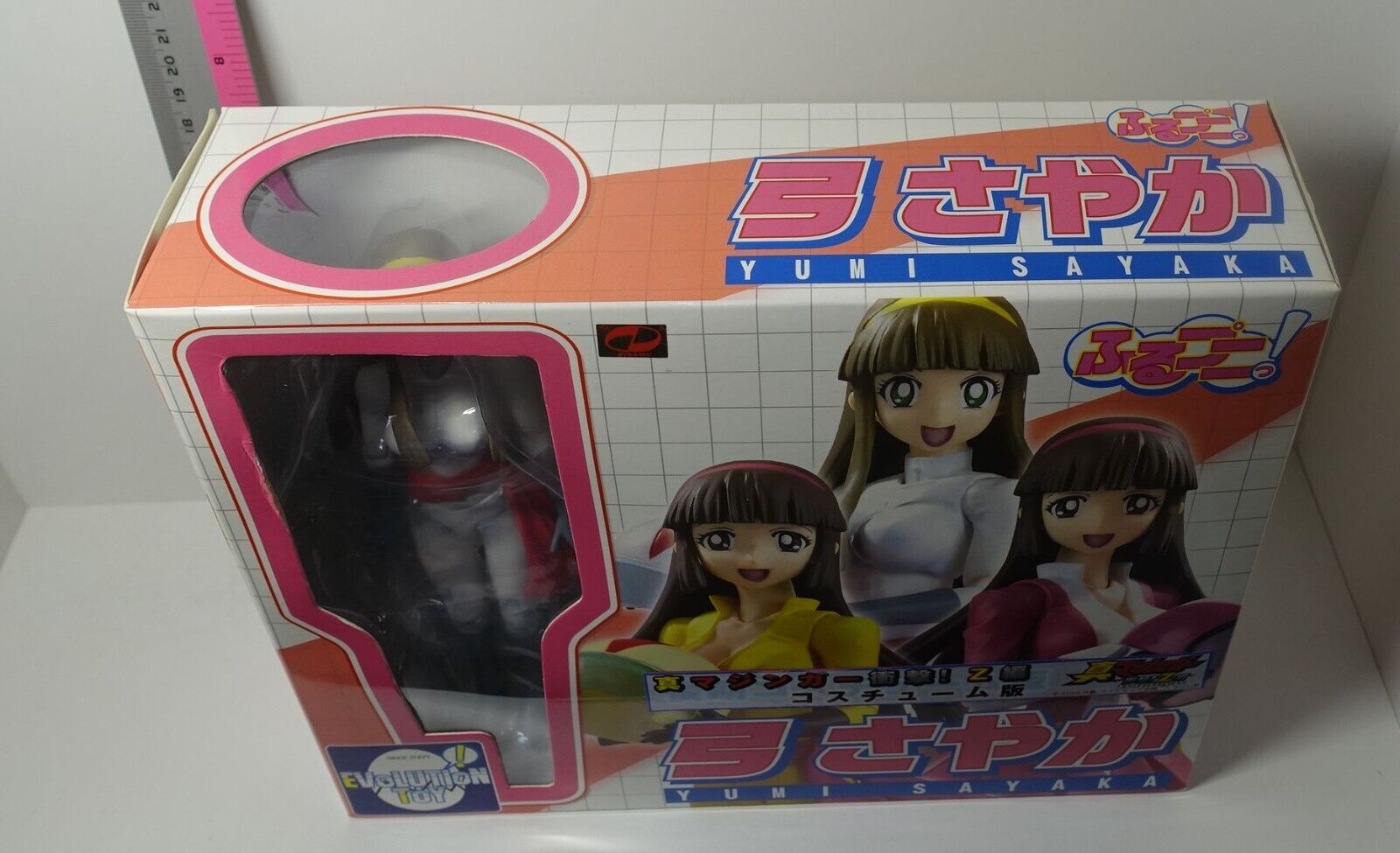 EVOLUTION TOY FULLPUNI! Mazinger Z Sayaka Yumi Action Figure Zhen White Costume 