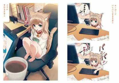 Animal Machine Original Color Comic My Cat is a Kawaii Girl Air Comike2 