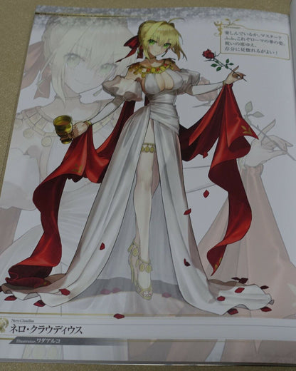 Type-Moon Fate Grand Order FGO MEMORIAL ART BOOK 1st-5th Set 