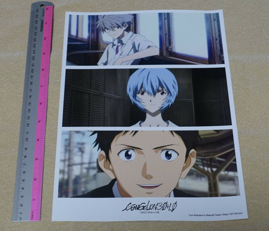 Evangelion 3.0 + 1.0 Privilege Riversible Mini Poster Kaworu Nagisa 