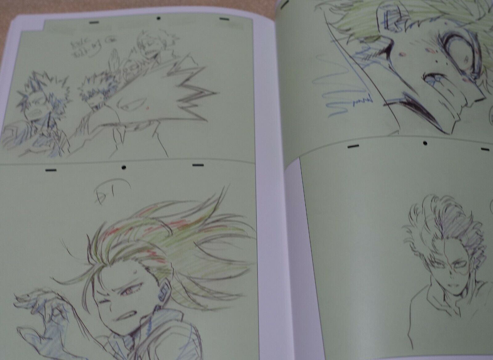 Yoshihiko Umakoshi Key Frame Art Book vol.2 Set & Art Board My Hero Academia etc 