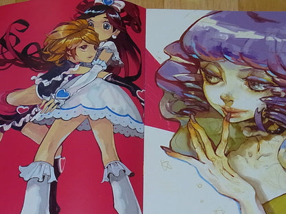 Arco Wada Animation Magical Girls Color Fan Art Book Majyokko Tsuushin 