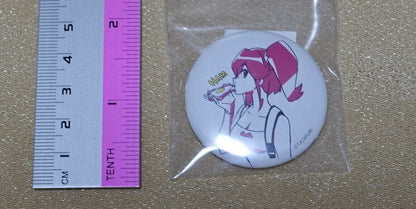 SUSHIO Exhibition Event Item Steel Badge PROMARE Aina Ardebit 