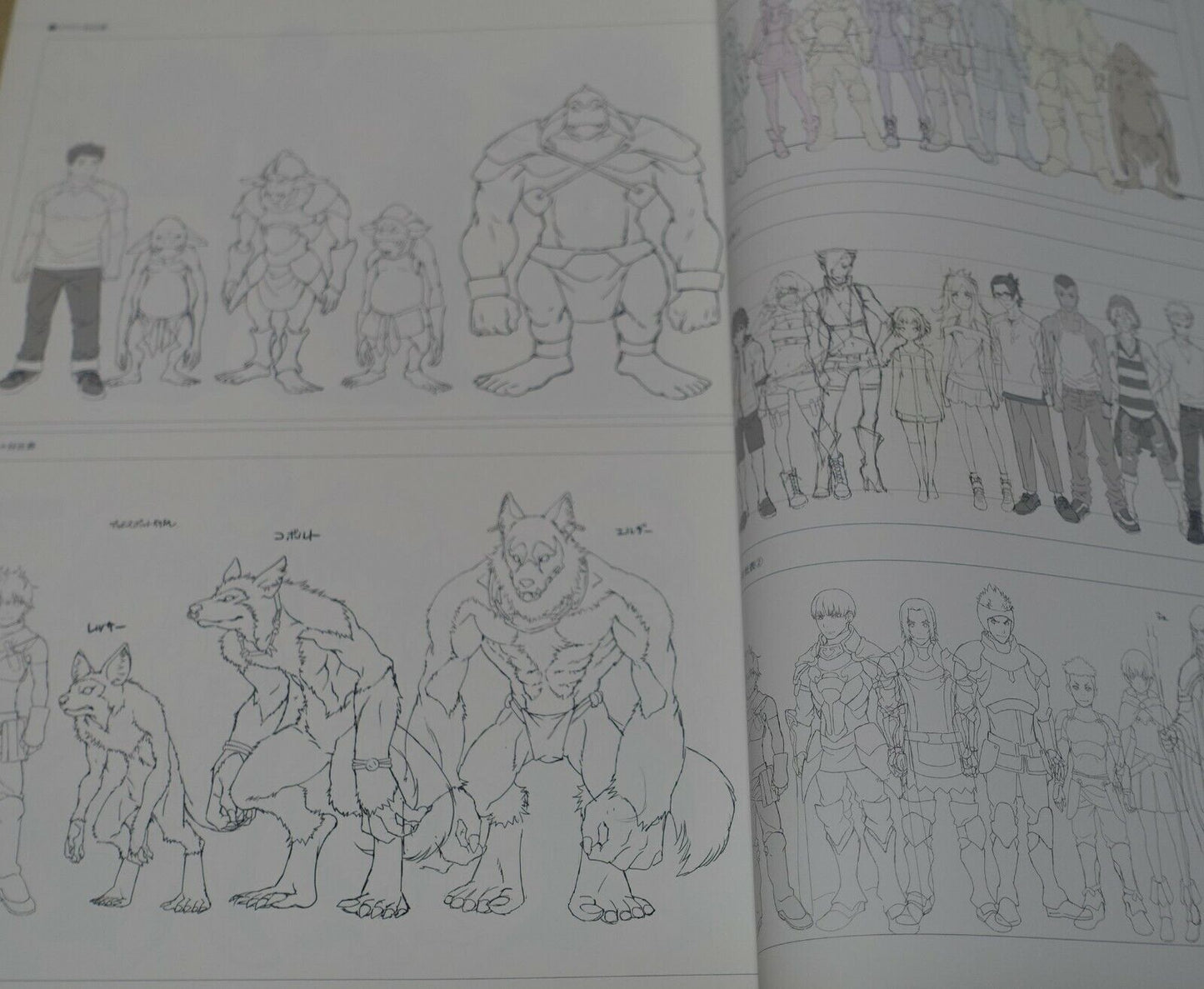 Animation Grimgar of Fantasy and Ash DESIGN WORKS 304 page 