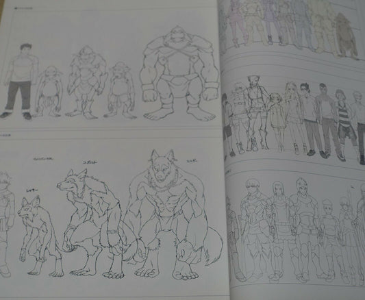 Animation Grimgar of Fantasy and Ash DESIGN WORKS 304 page 