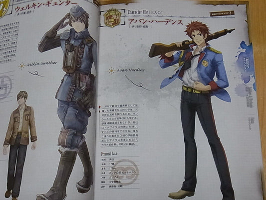 Valkyria Chronicles Senjou No Valkyria 10th Anniversary Illustration Art Book 