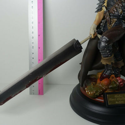 Art of War Berserk Lost Children Guts Black Swordsman Figure with Serial Plate 