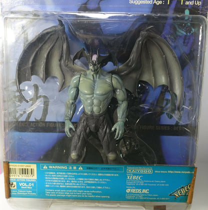 XEBEC Kaiyodo Devil Man Violence Action Figure Devilman Blue Body & Black Wing 