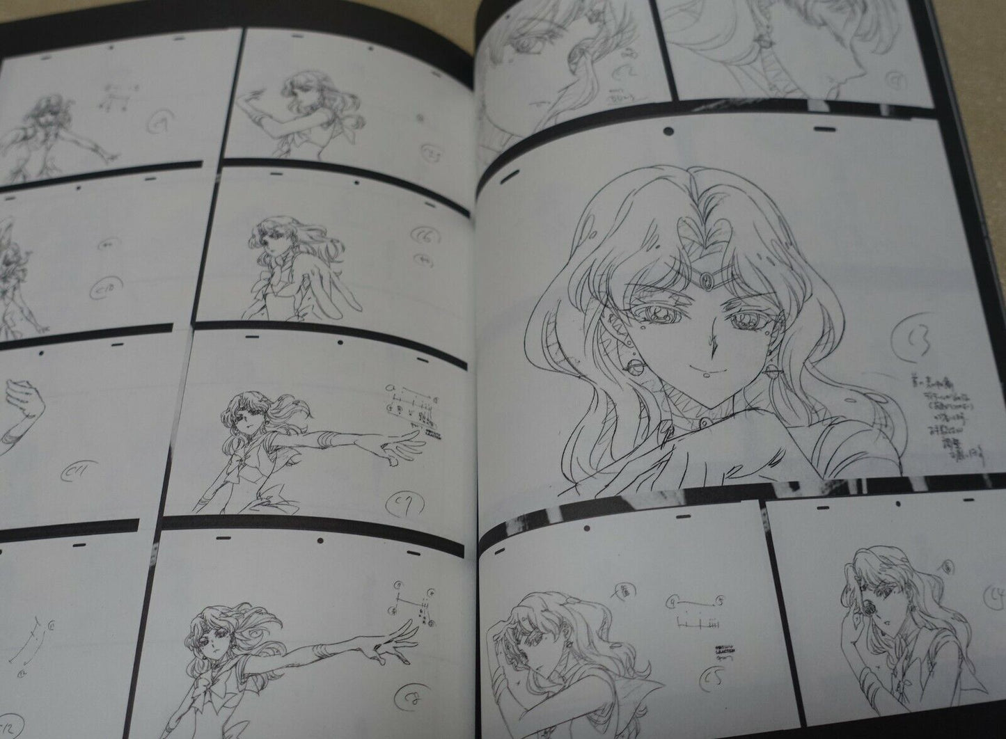 Yousuke Kabashima Animation Work 20th Anniversary Key Frame Book Sailor Moon etc 