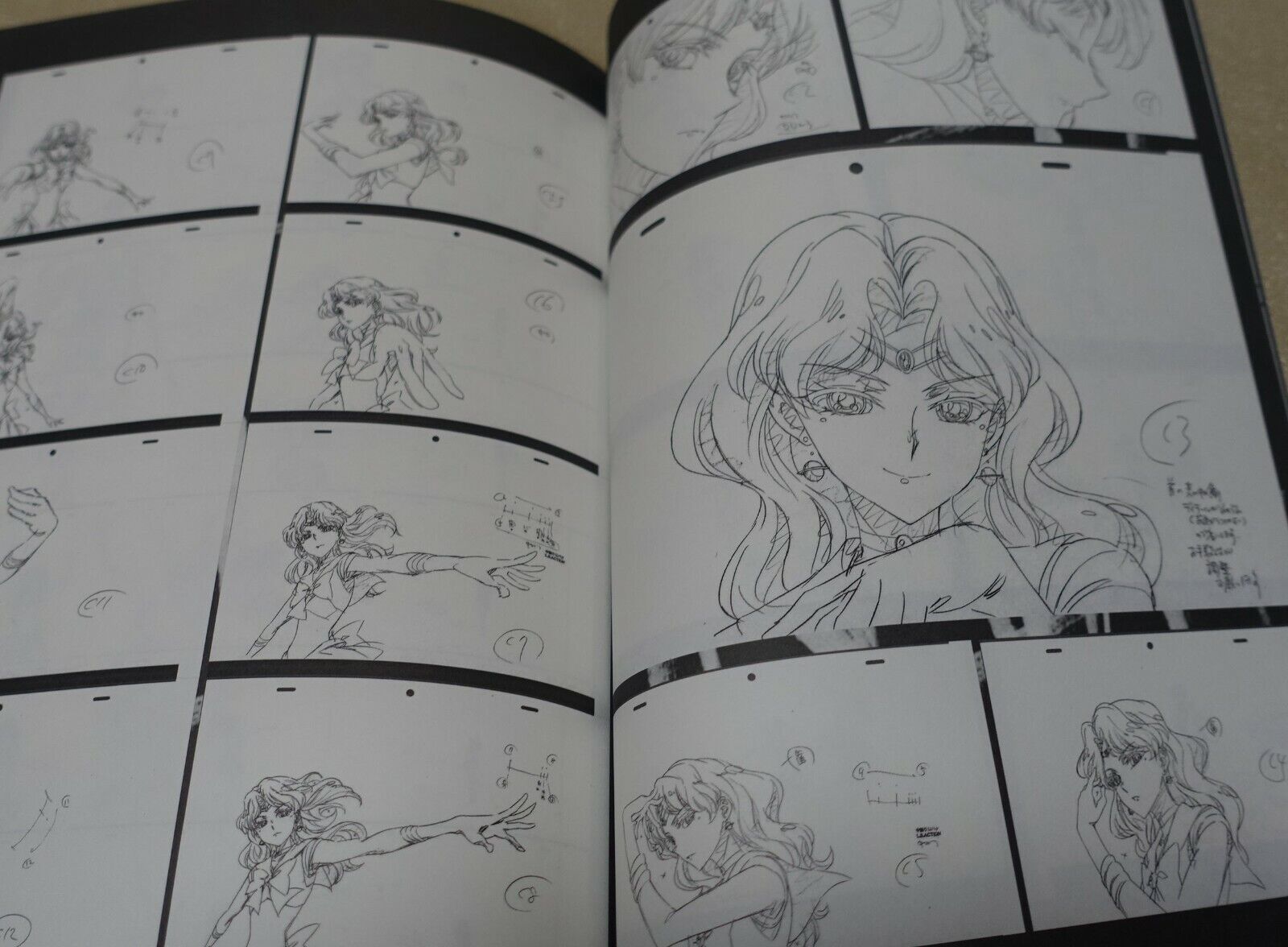 Yousuke Kabashima Animation Work 20th Anniversary Key Frame Book Sailor Moon etc 