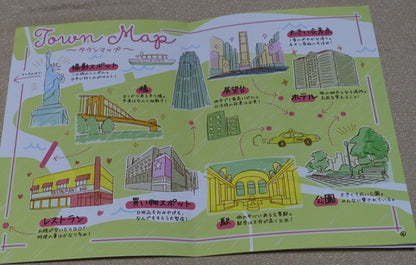 Love Live! Movie Thater Privilege Travel Itinerary & Post Card Set 