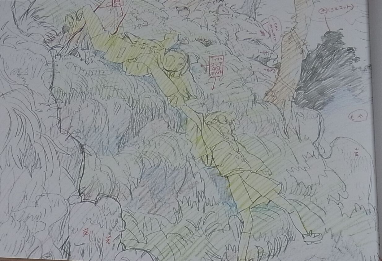 Little Witch Academia Exhibitin Event Item Key Animation Book 