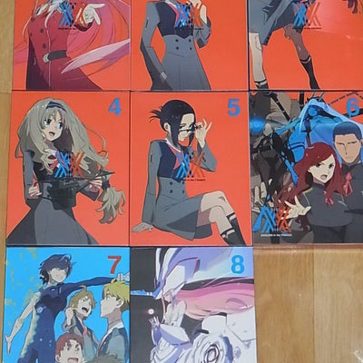 Darling in the Franxx Blu-ray Series 1-8 Complete Set & Sound Track &Voice Drama 