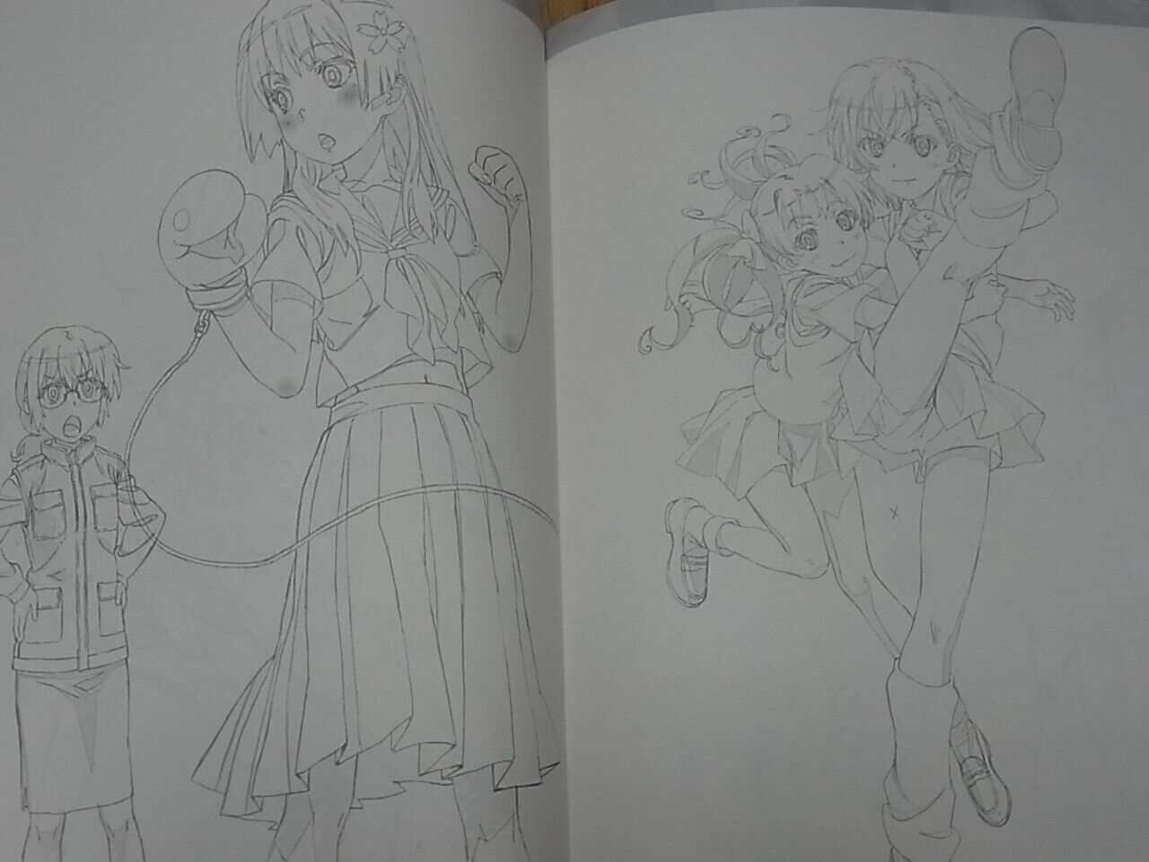 Yuichi Tanaka A Certain Scientific Railgun Designer's Art Book Index.note 1 & 2 