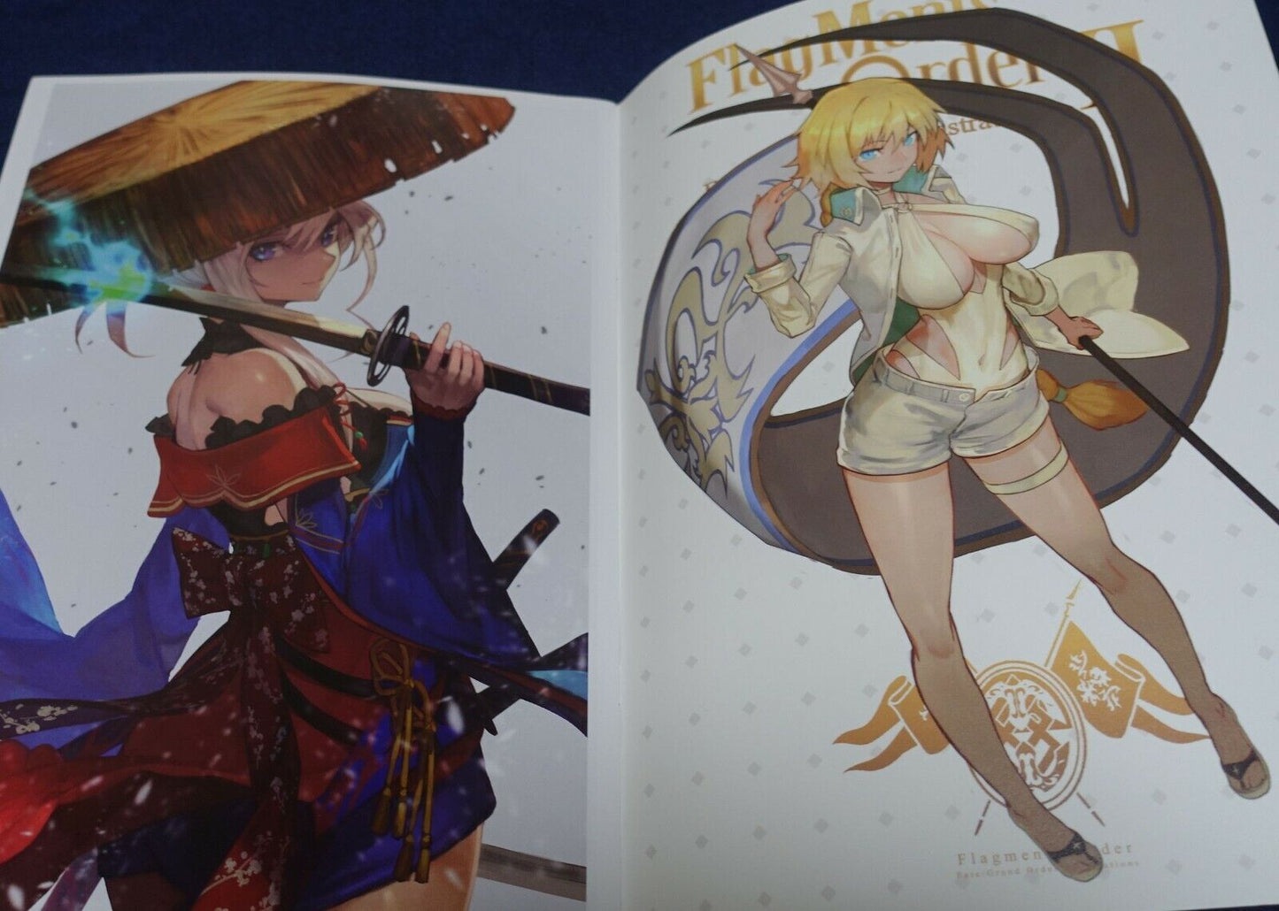 Cofee Shinshi lack Fate Grand Order Color Fan Art Book Flagments Order 2 