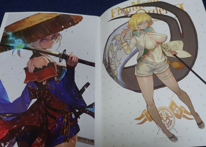 Cofee Shinshi lack Fate Grand Order Color Fan Art Book Flagments Order 2 