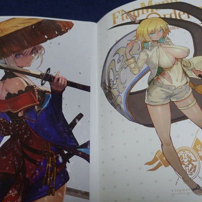 Cofee Shinshi lack Fate Grand Order Color Fan Art Book Flagments Order 2 