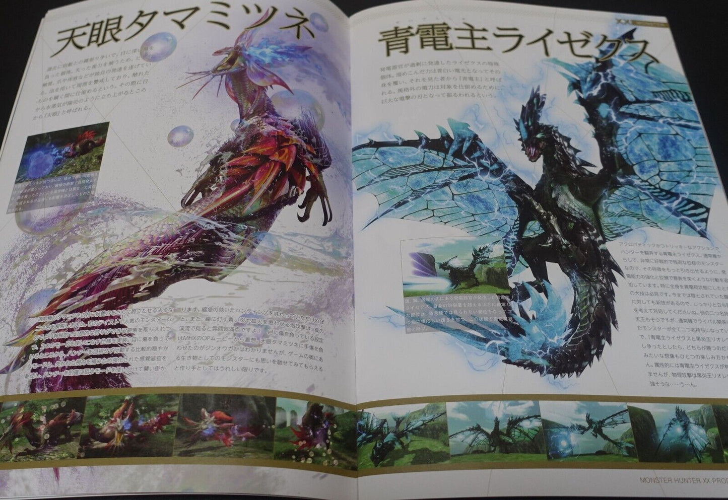 Monster Hunter XX PRODUCTION NOTE BOOK 