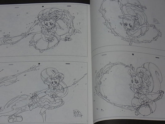 Takeshi Morita Precure a la mode Aikatsu Key Frame Art Doujinshi 