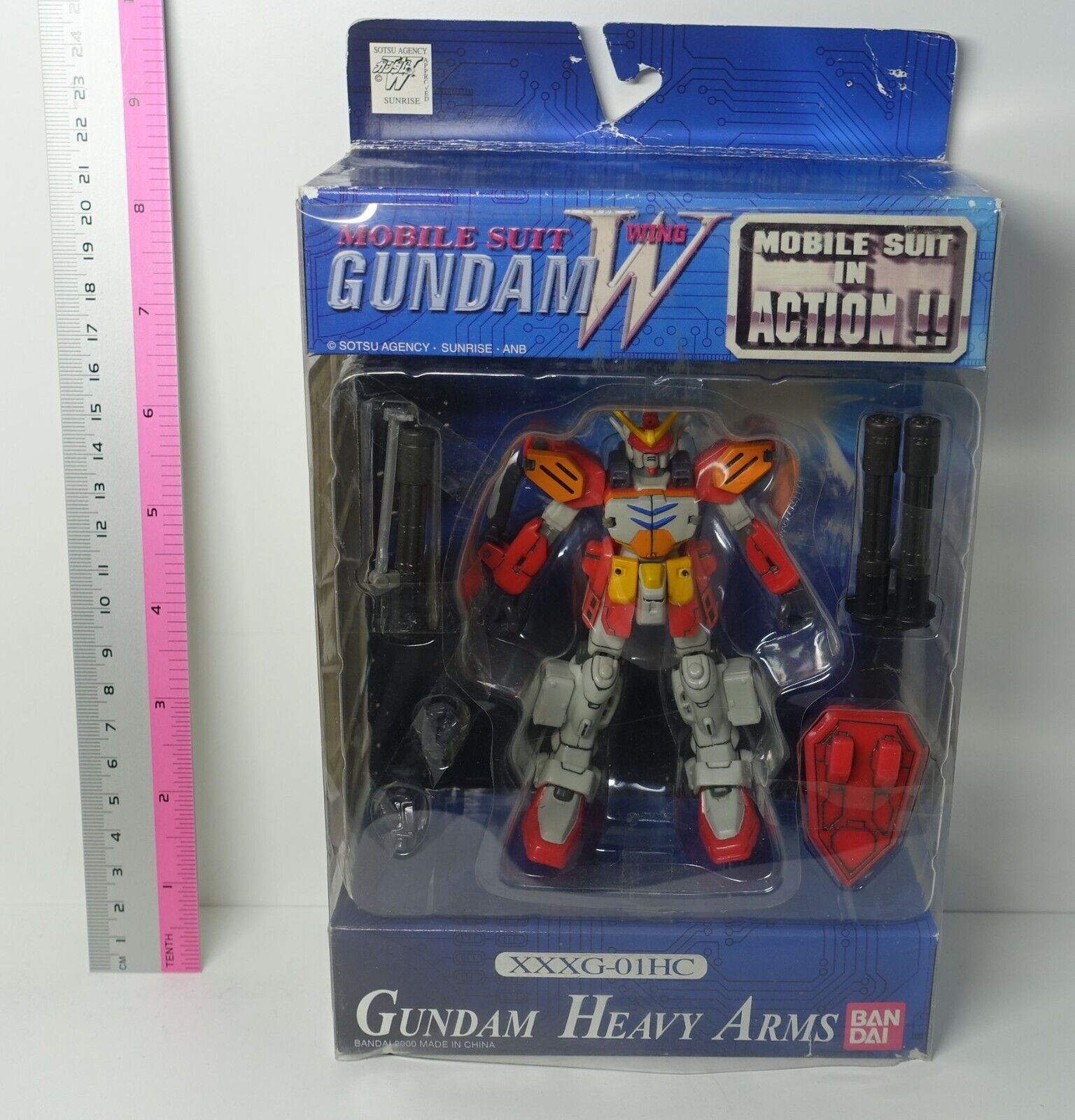 MS IN ACTION!! GUNDAM WING GUNDAM HEAVY ARMS Action Figure XXXG-01HC 