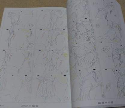 SENKI ZESSHOU SYMPHOGEAR XV KEY ANIMATION ART WORK BOOK SET 