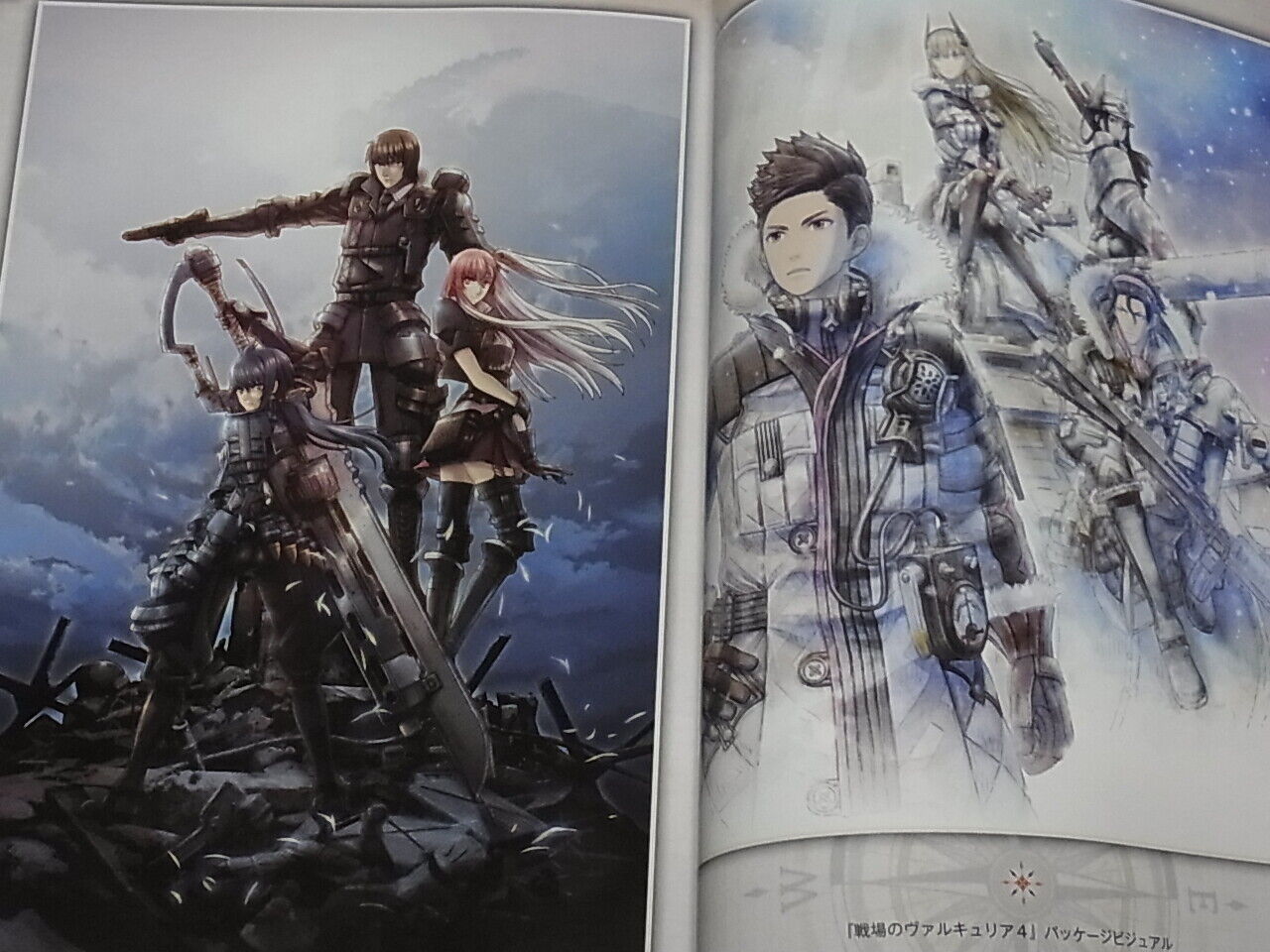 Valkyria Chronicles Senjou No Valkyria 10th Anniversary Illustration Art Book 