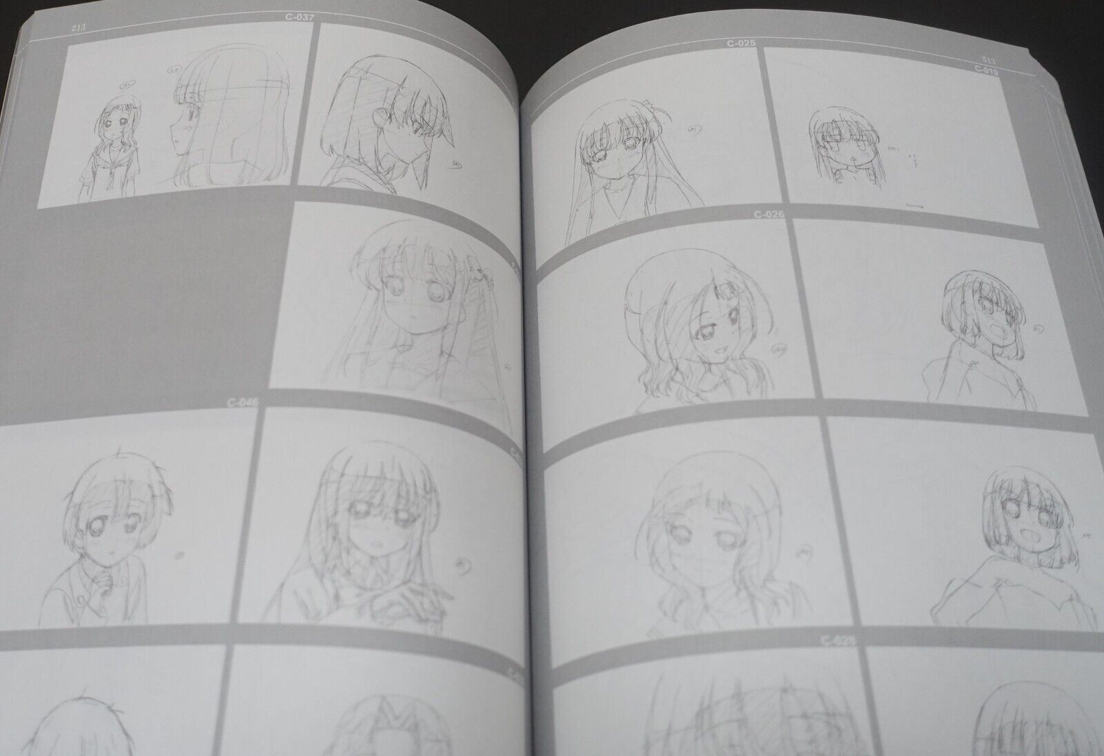 Masakatsu Sasaki Animation Key Frame Art Work Book 8 - Saki - 228page 