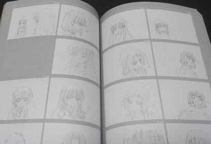Masakatsu Sasaki Animation Key Frame Art Work Book 8 - Saki - 228page 