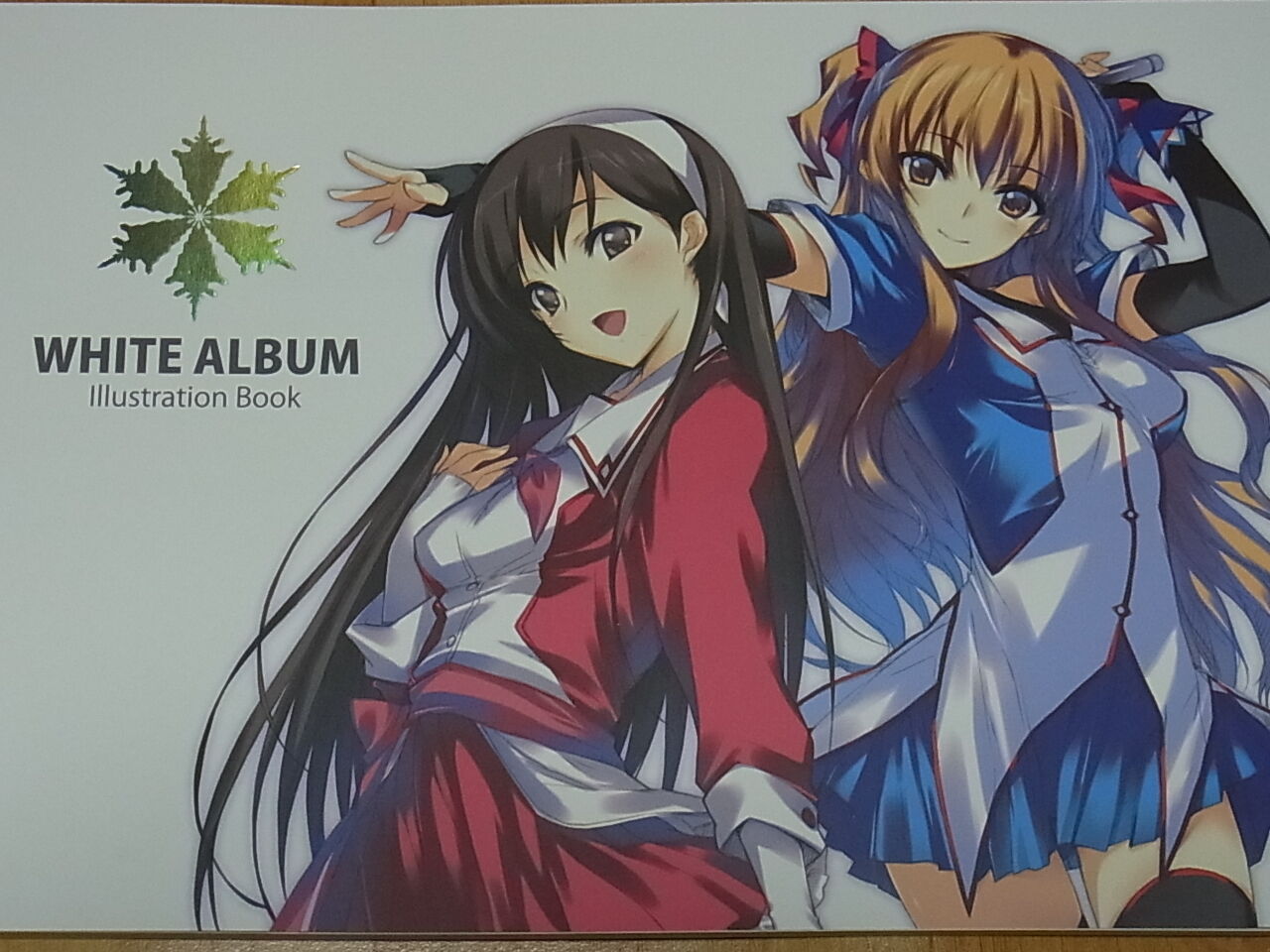 AQUAPLUS Hisashi Katawa White ALBUM Illustration Book Rare 