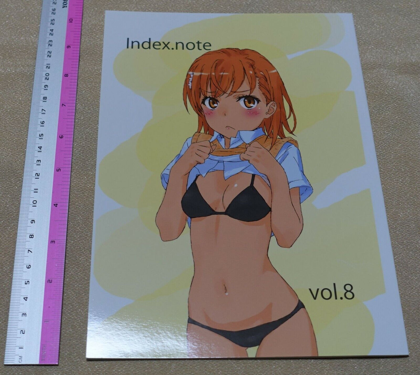 Yuichi Tanaka A Certain Scientific Railgun Designer's Art Book Index.note 8 