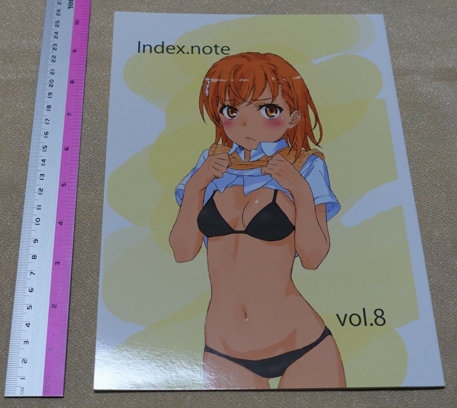Yuichi Tanaka A Certain Scientific Railgun Designer's Art Book Index.note 8 