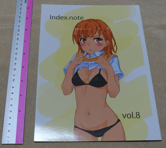 Yuichi Tanaka A Certain Scientific Railgun Designer's Art Book Index.note 8 