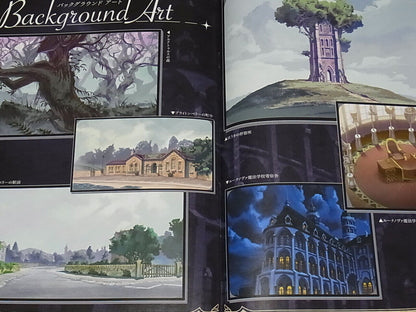 Little Witch Academia Luna Nova Admission Guide Nyuugaku Annai Setting Art etc 