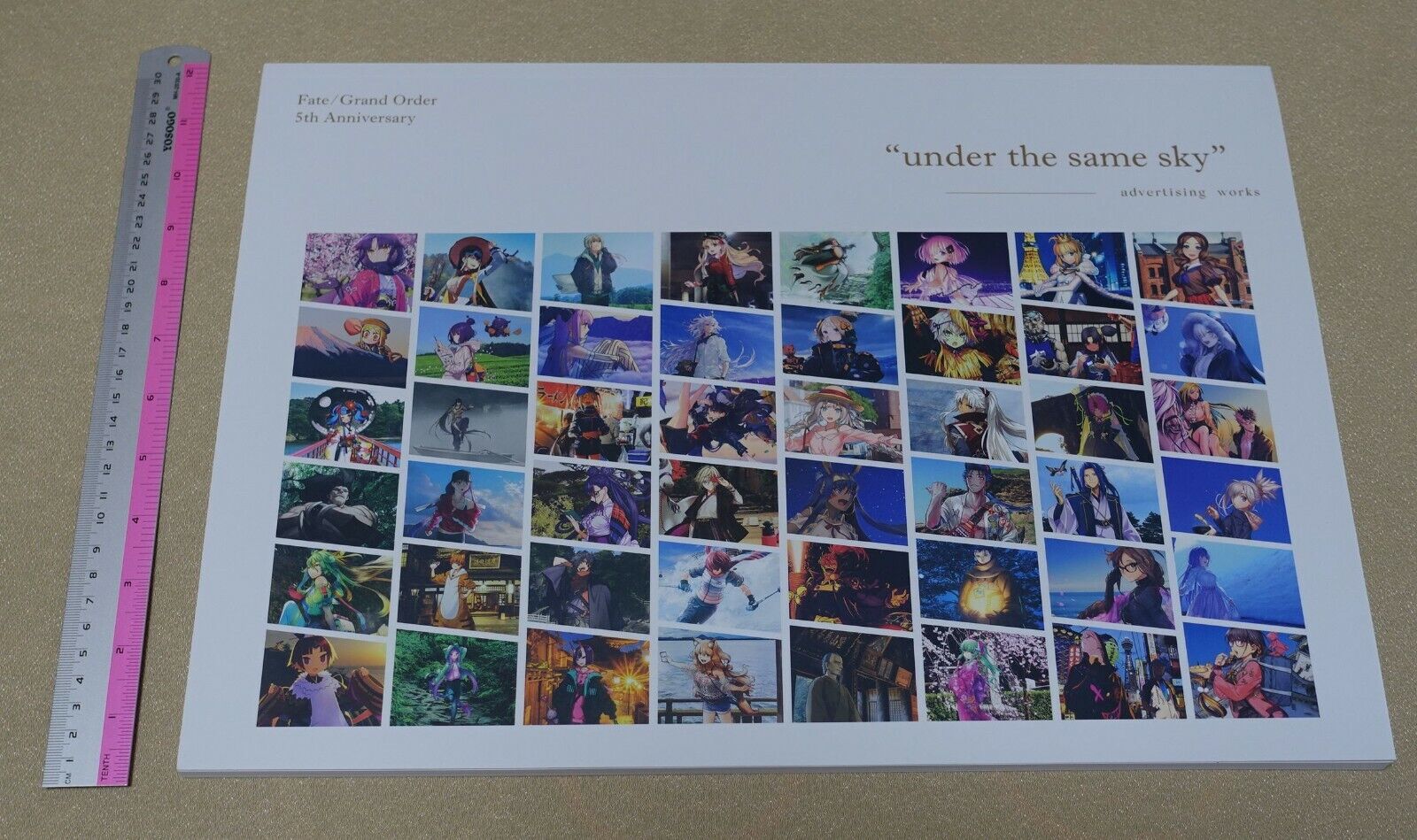 Type-Moon Fate Grand Order FGO MEMORIAL ART BOOK 5th Aniv under the same sky 