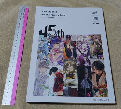 Comiket COMIC MARKET 45th Anniversary Book Air Comike2 with PVC Case 