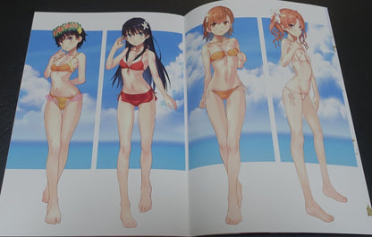 Chillin Party raika9 A Certain Scientific Railgun Mikasa Mikoto Fan Art Book Z2 
