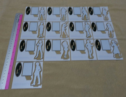 13 SENTINELS AEGIS RIM Double Acrylic Stand Figure 13 Characters Set 