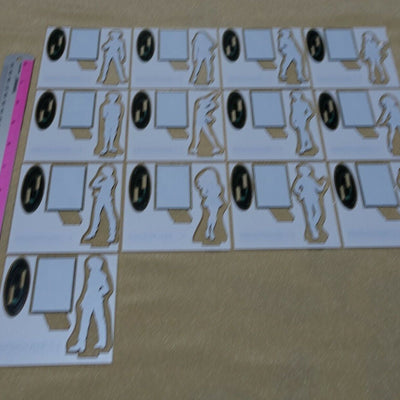 13 SENTINELS AEGIS RIM Double Acrylic Stand Figure 13 Characters Set 