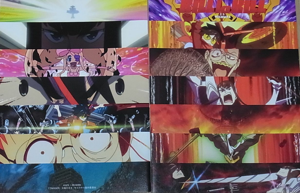 Animation KILL LA KILL DVD vol.5 & 6 Special Sound Track CD vol.2 & Drama CD 