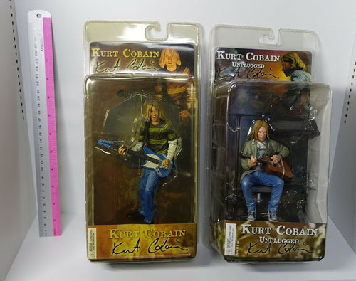 3-7 days from Japan NECA Kurt Cobain 7 inch Figure Set Unplugged 