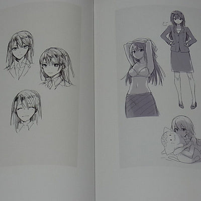 KADO The Right Answer Visual & Staff Illustration Book Set with Autograph 