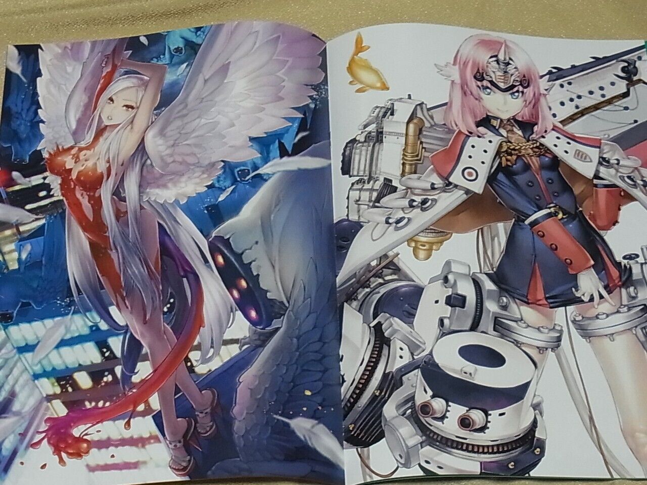 Ugetsu Hakua Color Illustration Art Book ELEMENTAL SET C97 