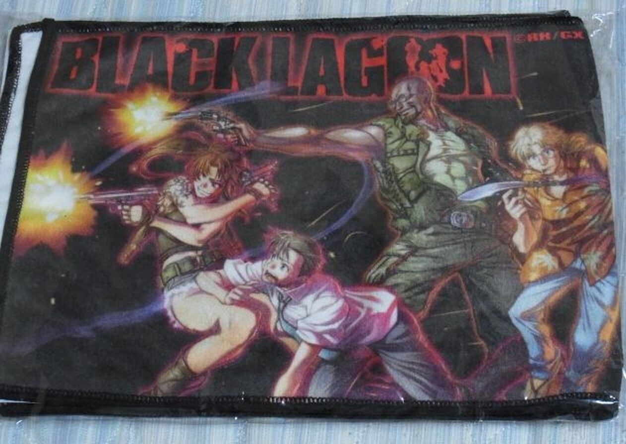 Black Lagoon All Stars Muffler Towel C90 