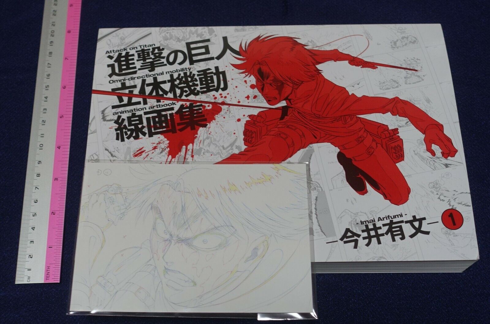 WIT STUDIO Arifumi Imai Attack on Titan Omni-directional Mobility Art Book vol.1 