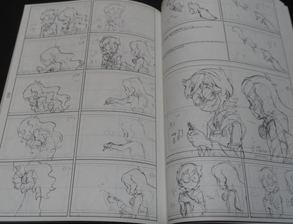 TAKAFUMI HORI KEY ANIMATION NOTE 2017 Little Witch Academia C93 216 page