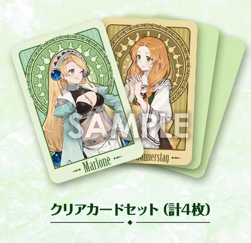 Atelier Marie Remake The Alchemist of Salburg Clear Card Pre-Order